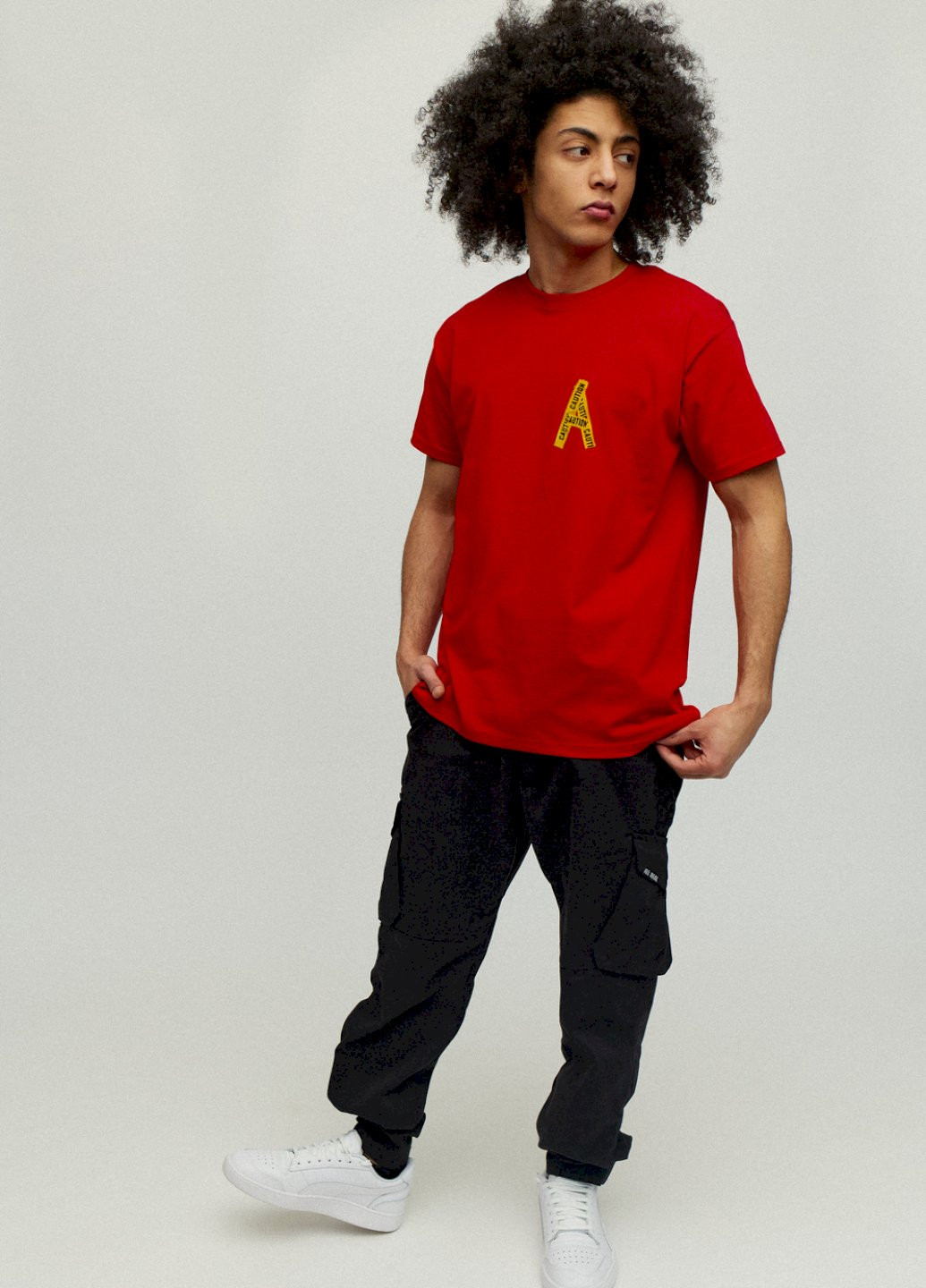 Красная футболка мужская YAPPI