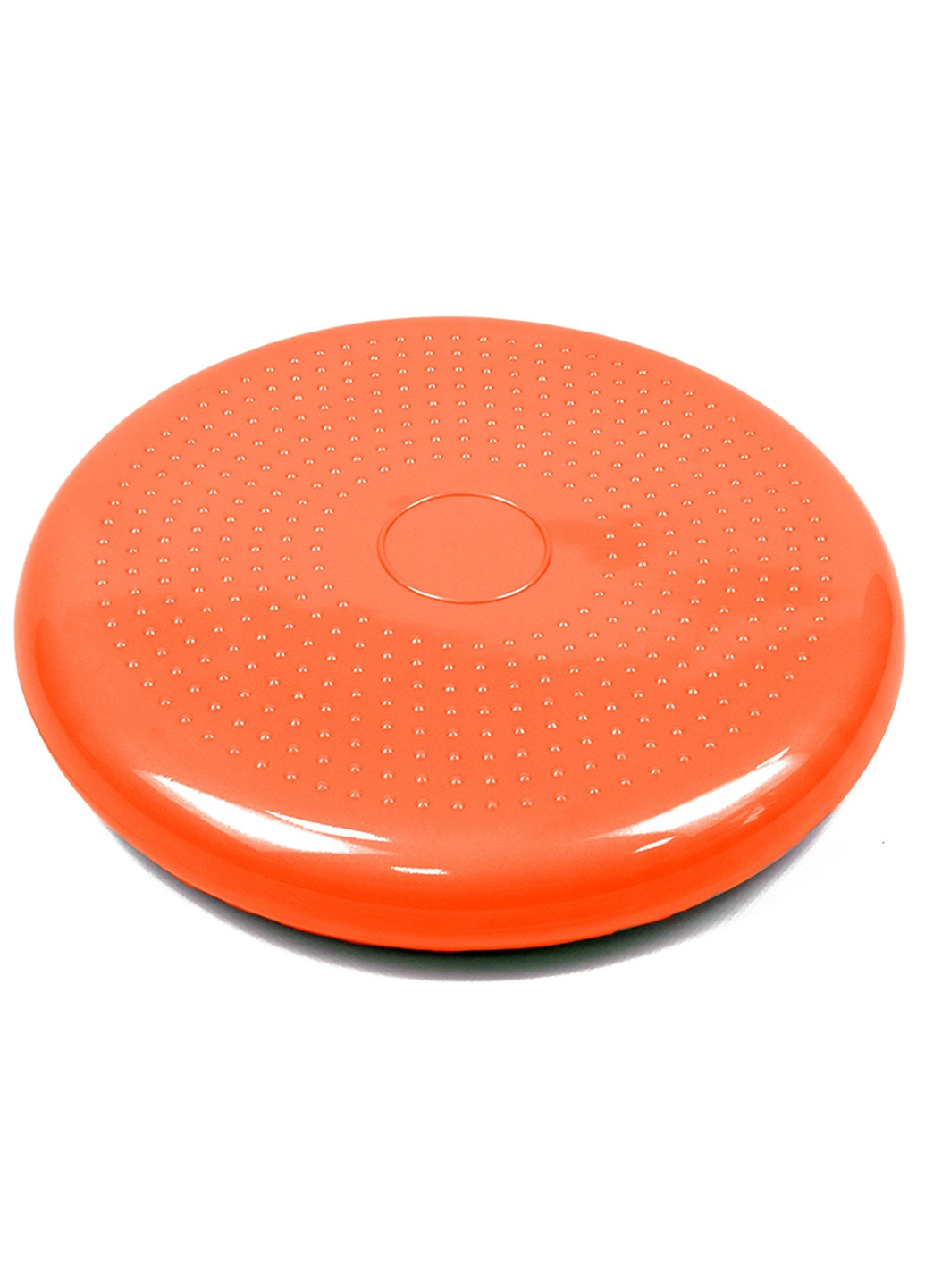 Балансувальна масажна подушка помаранчева з насосом (сенсомоторний масажний балансувальний диск для балансу і масажу) EasyFit (241214872)