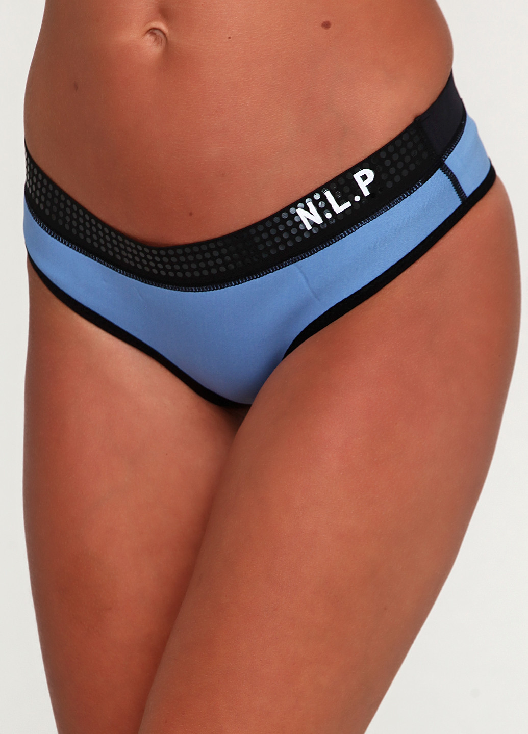 Голубой купальные трусики-плавки однотонные N.L.P.