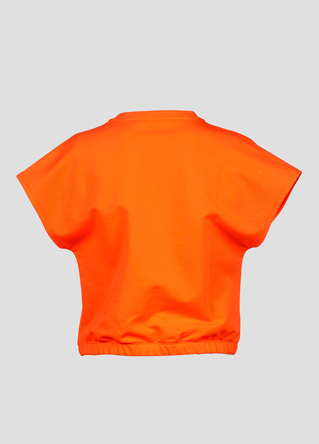 Оранжевая летняя футболка Arena ICONS CROP TEE