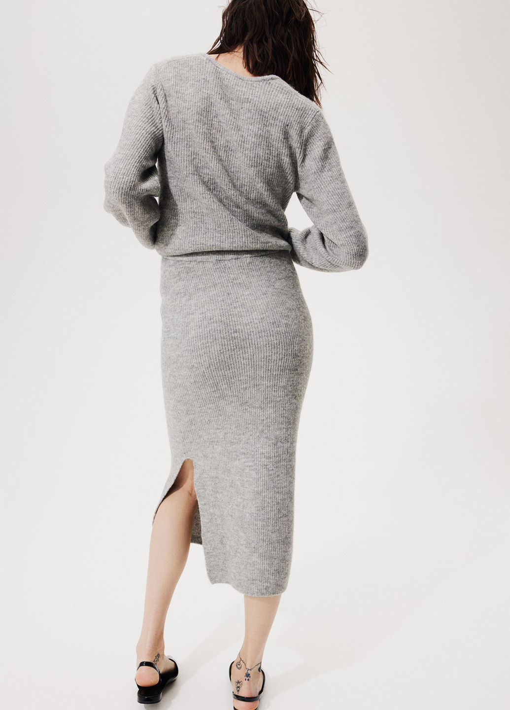 Серый демисезонный джемпер джемпер H&M