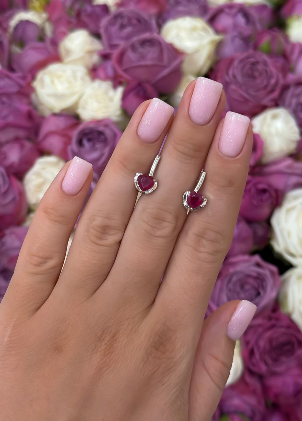 Сережки Silver Flame (307258589)