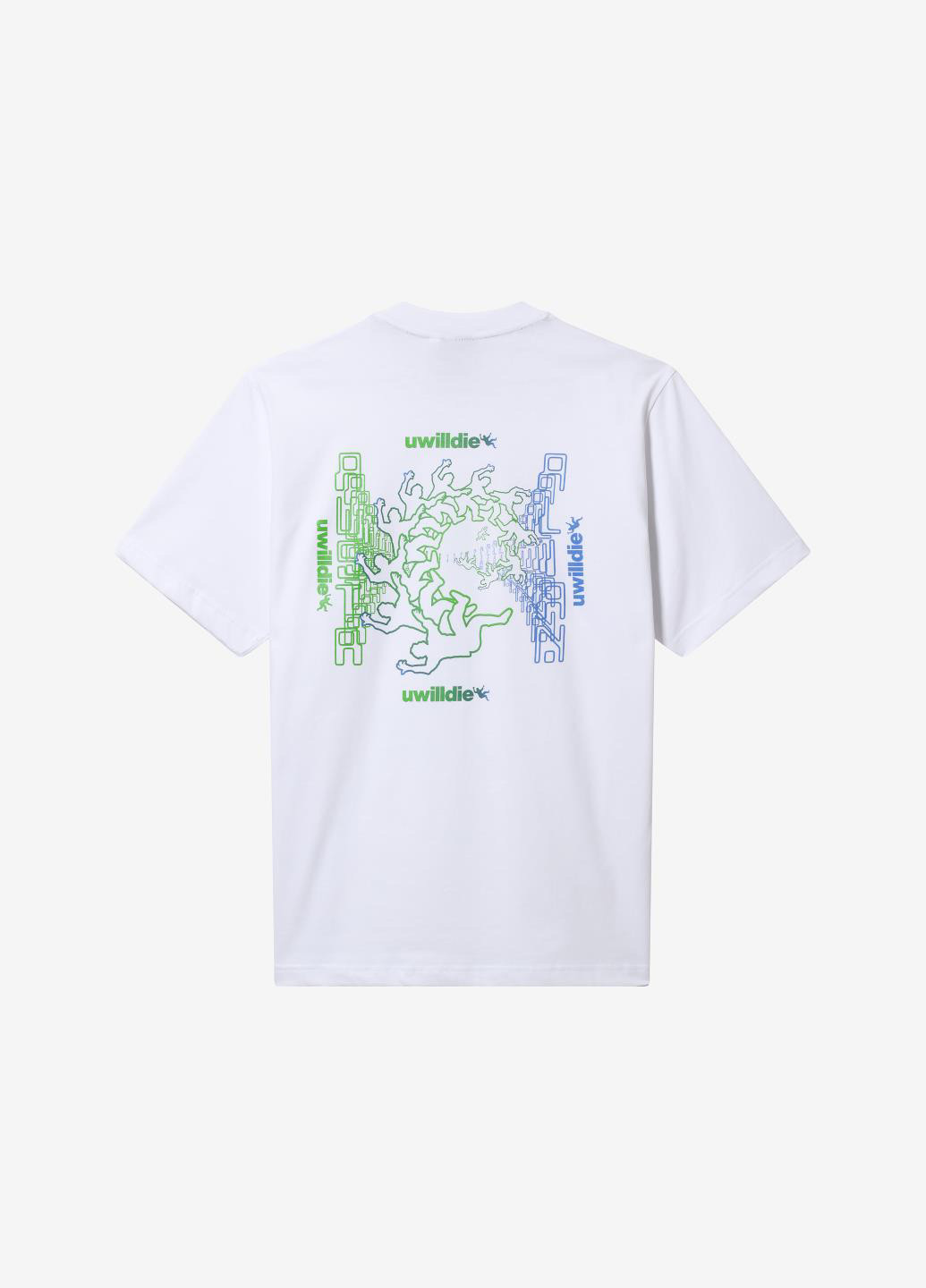 Біла футболка hcuts0051-002 Australian UWILD T-SHIRT