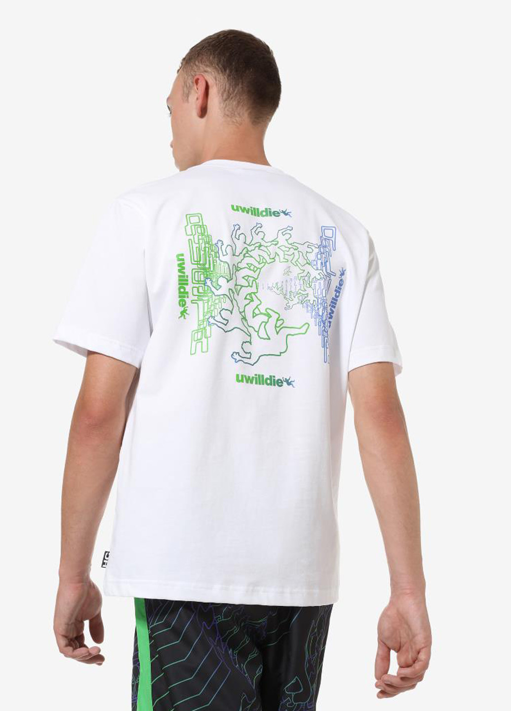 Біла футболка hcuts0051-002 Australian UWILD T-SHIRT