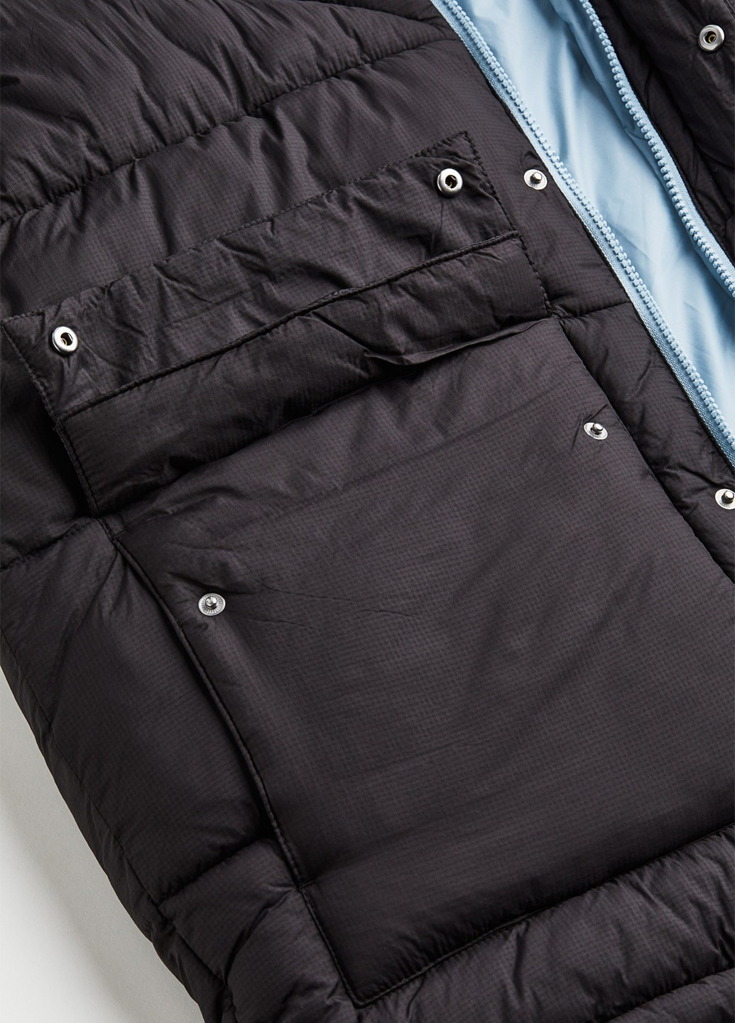 Комбинированная демисезонная куртка двухсторонняя H&M