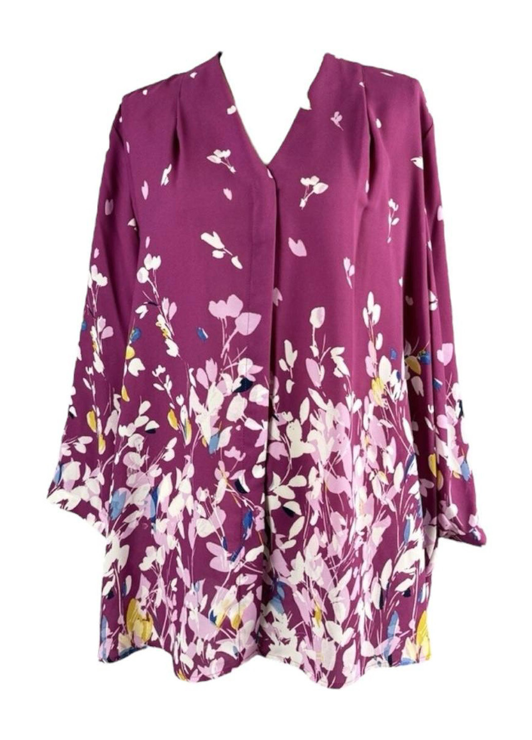 Фиолетовая блуза Caroline