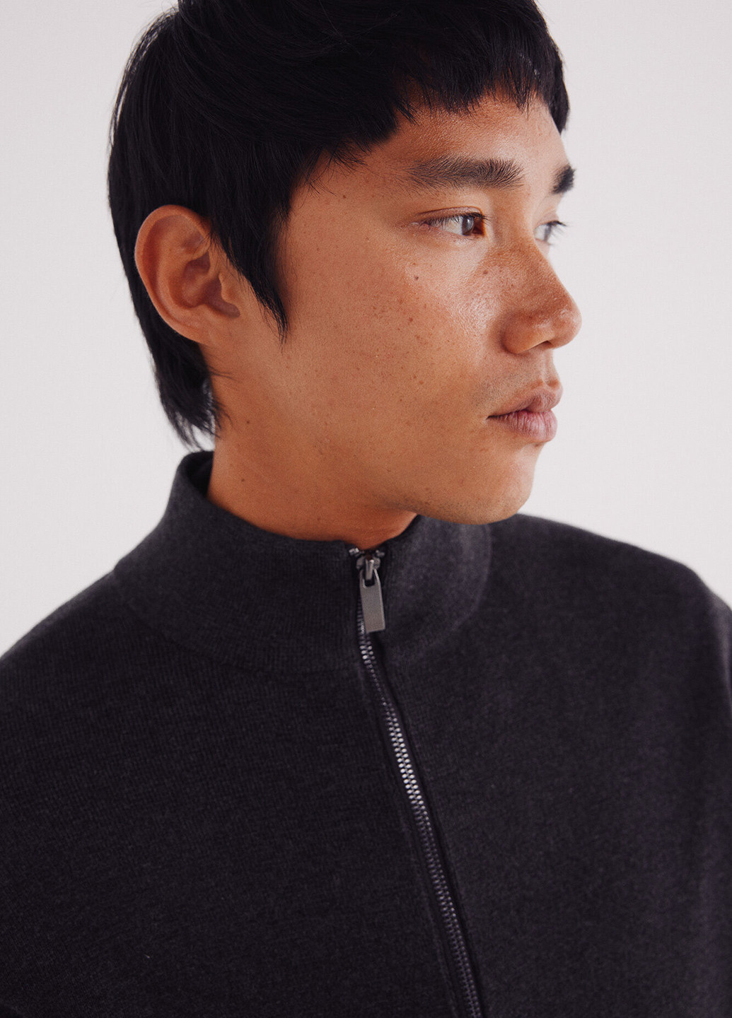 Темно-серый демисезонный кардиган Springfield