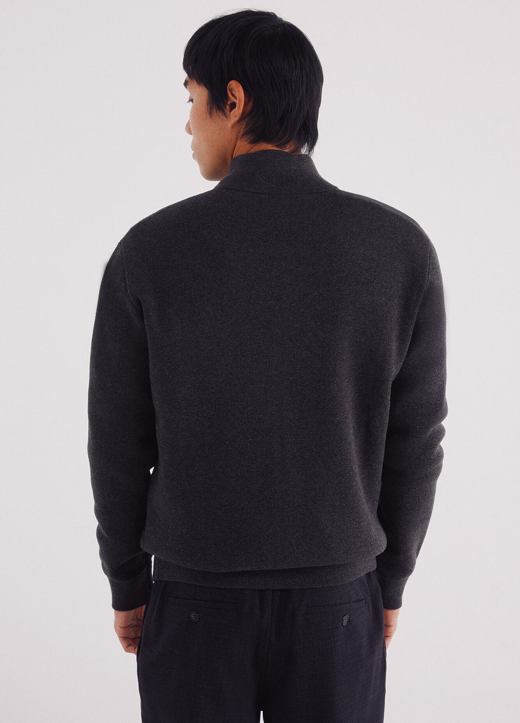 Темно-серый демисезонный кардиган Springfield