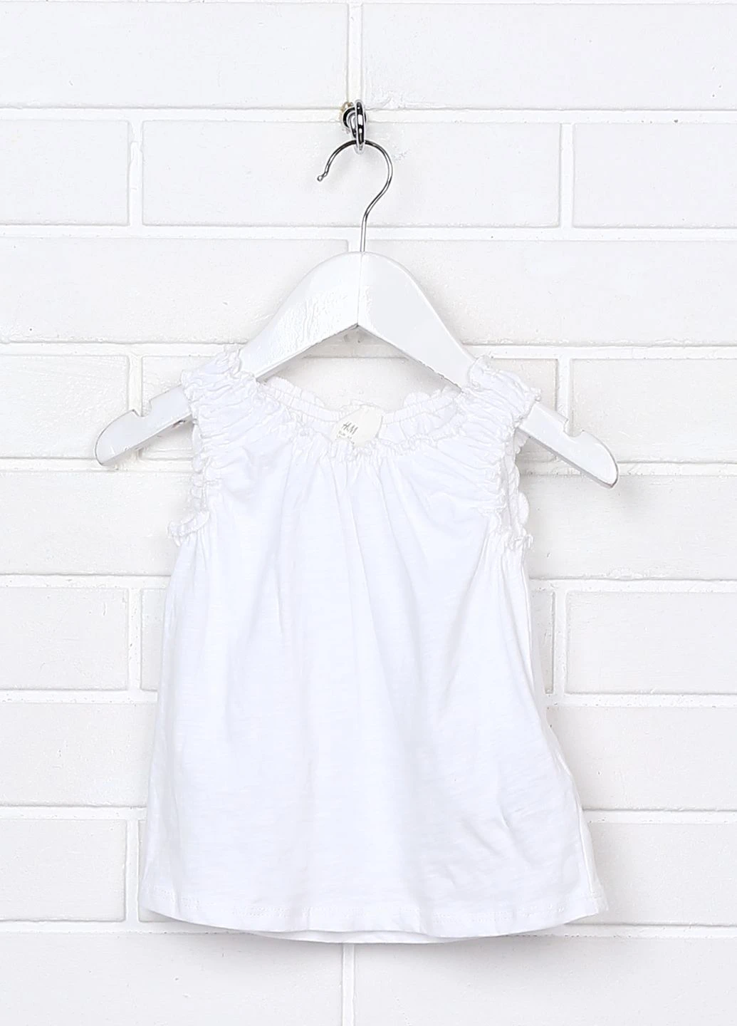Белая летняя топ H&M