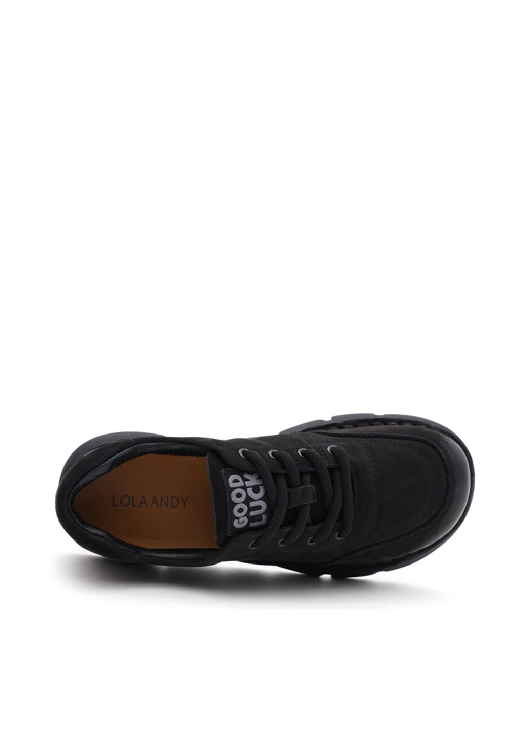 Кроссовки Lola Andy чёрные демисезоны (361362370)