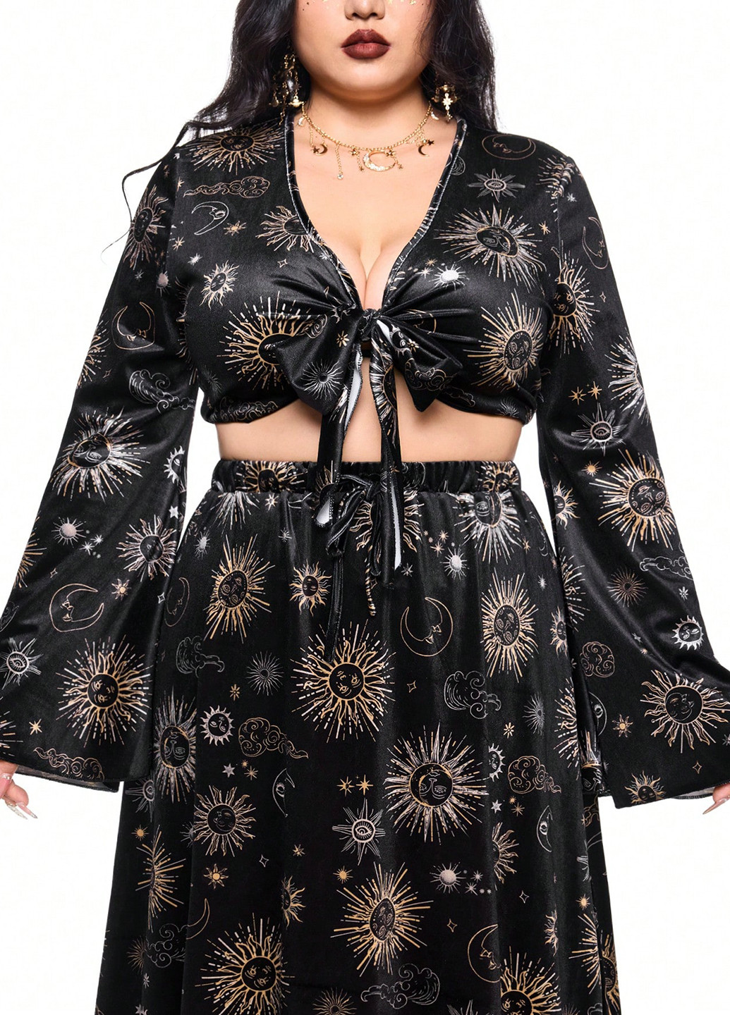 Костюм (топ, спідниця) SHEIN (338797205)