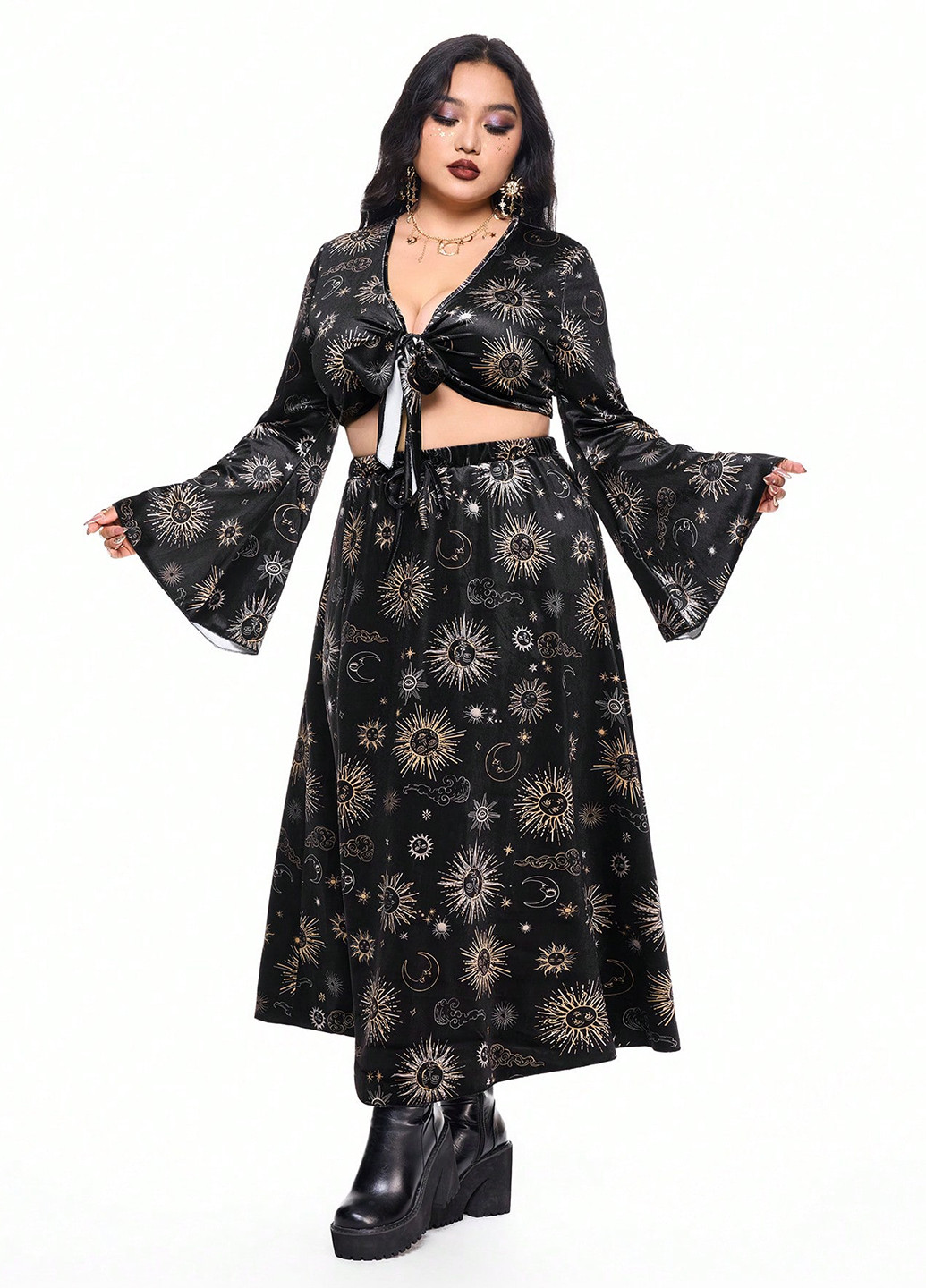 Костюм (топ, спідниця) SHEIN (338797205)