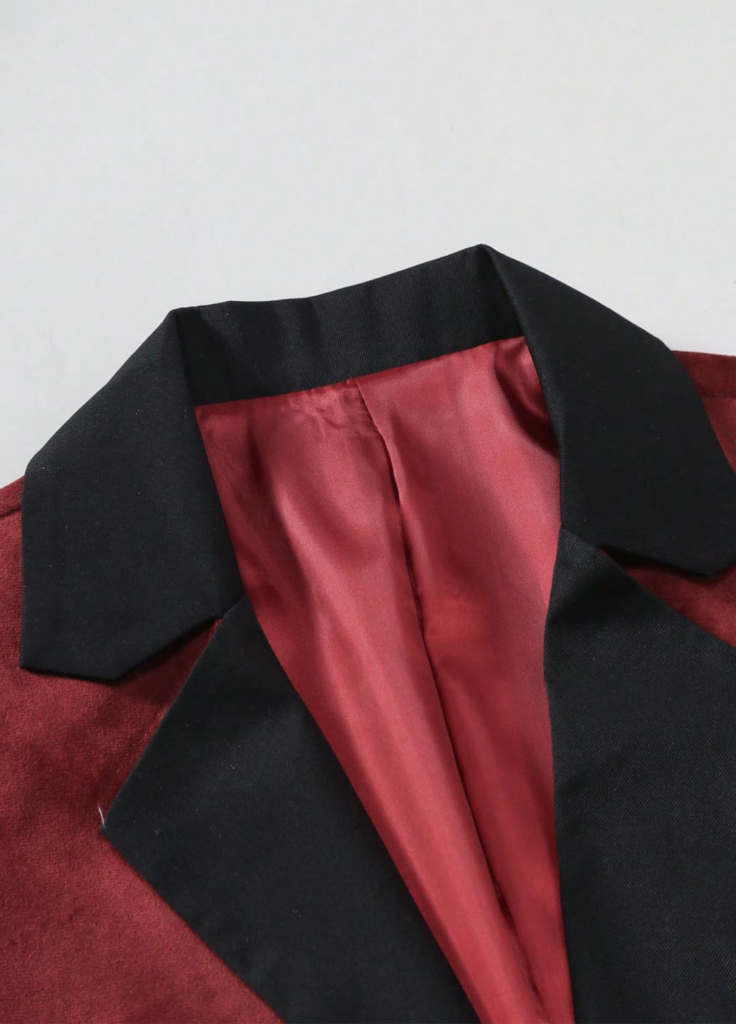 Комбинированный демисезонный костюм (пиджак, брюки) брючный SHEIN