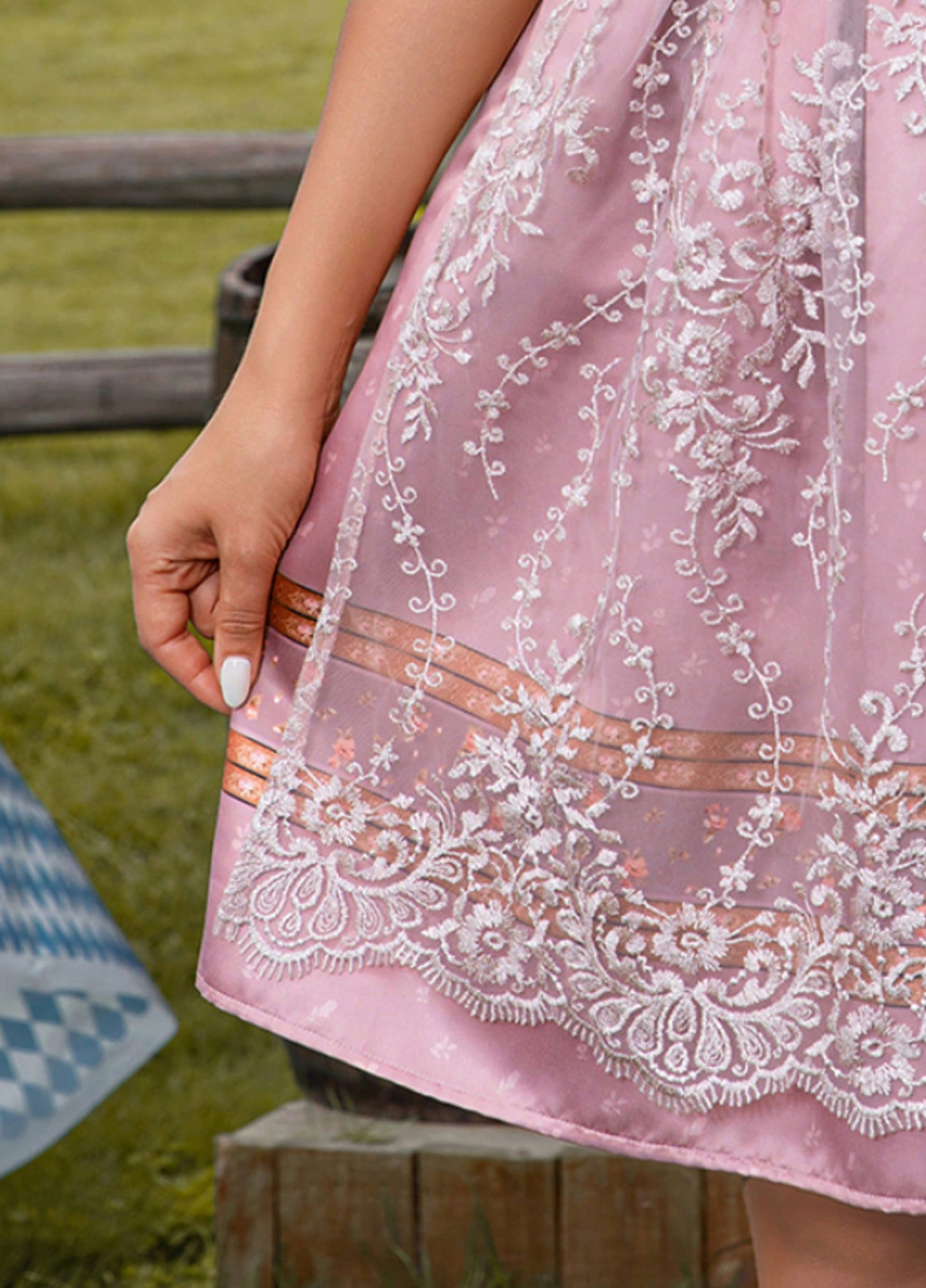 Світло-рожева карнавальний сукня бебі долл SHEIN однотонна