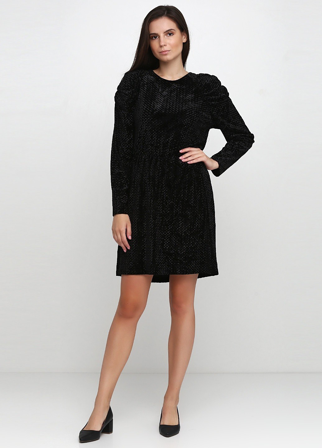 Чорна кежуал сукня а-силует & Other Stories однотонна