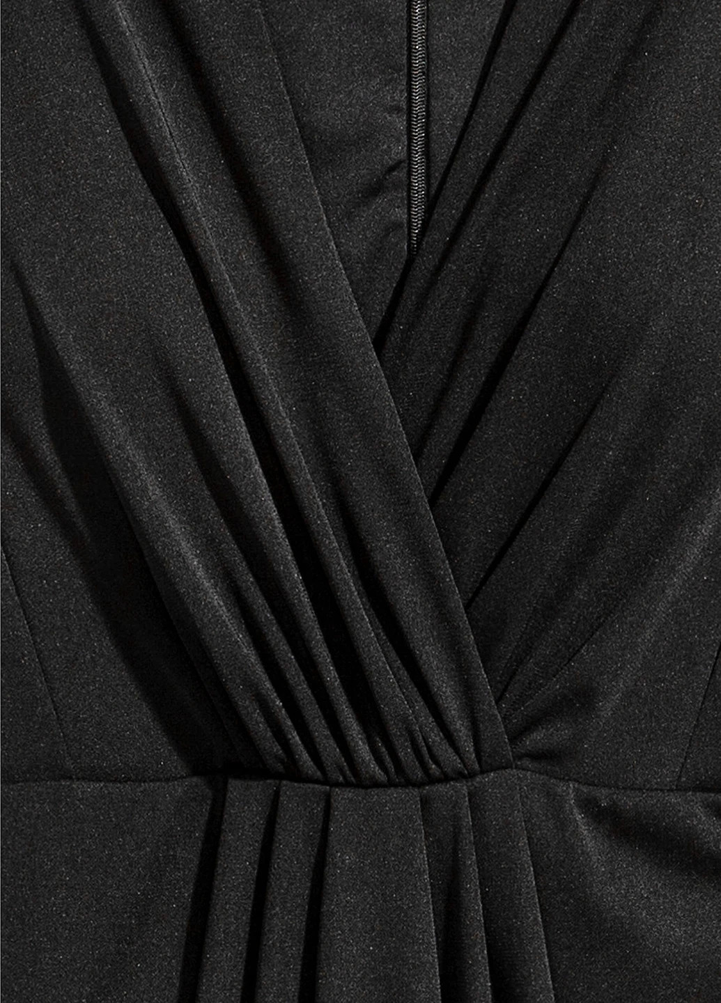 Чорна вечірня сукня H&M однотонна