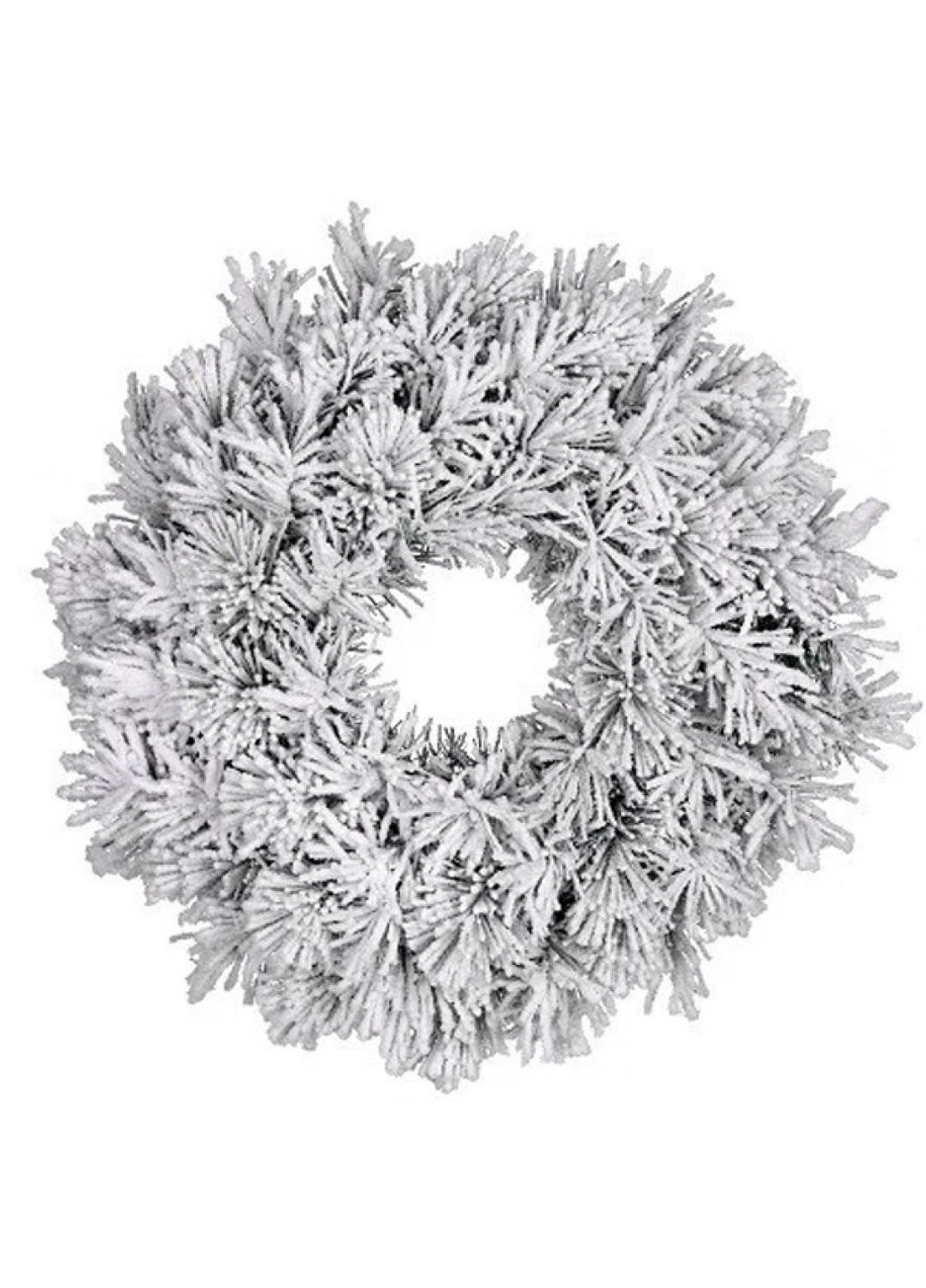 Декоративна прикраса Black Box Trees Вінок Dinsmore Frosted 60 см (8718861289039) Power (254593367)