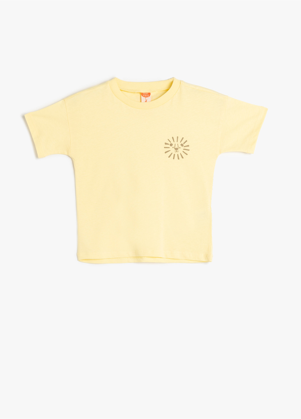 Жовта літня футболка KOTON