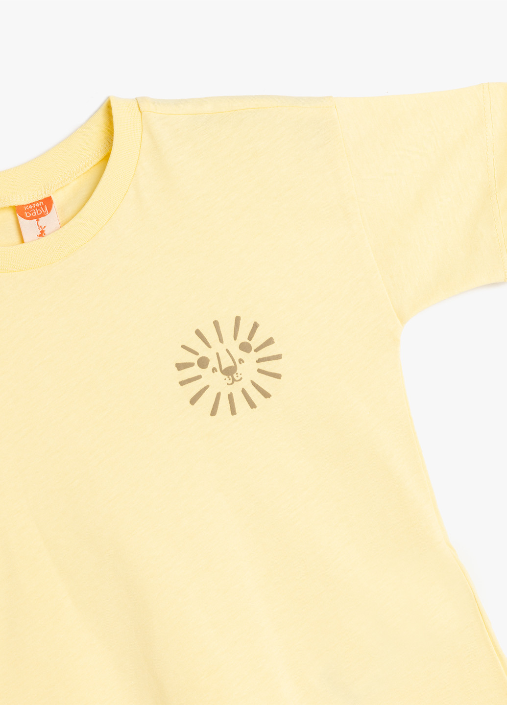 Жовта літня футболка KOTON