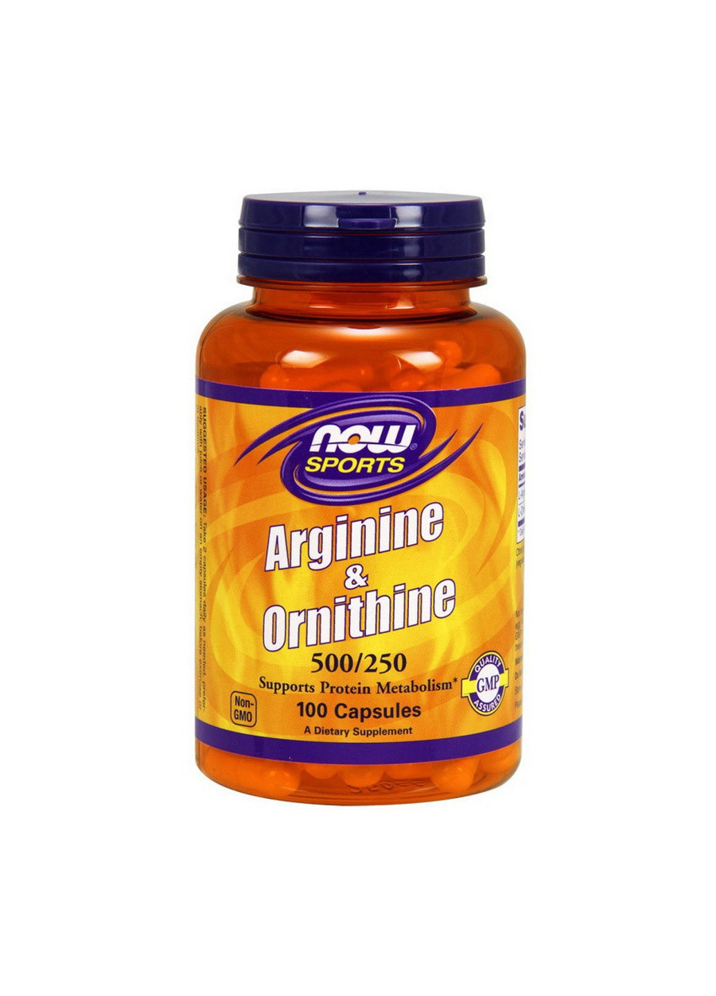 Комплекс амінокислот Arginine & Ornithine (100 капс) нау фудс Now Foods (255363122)