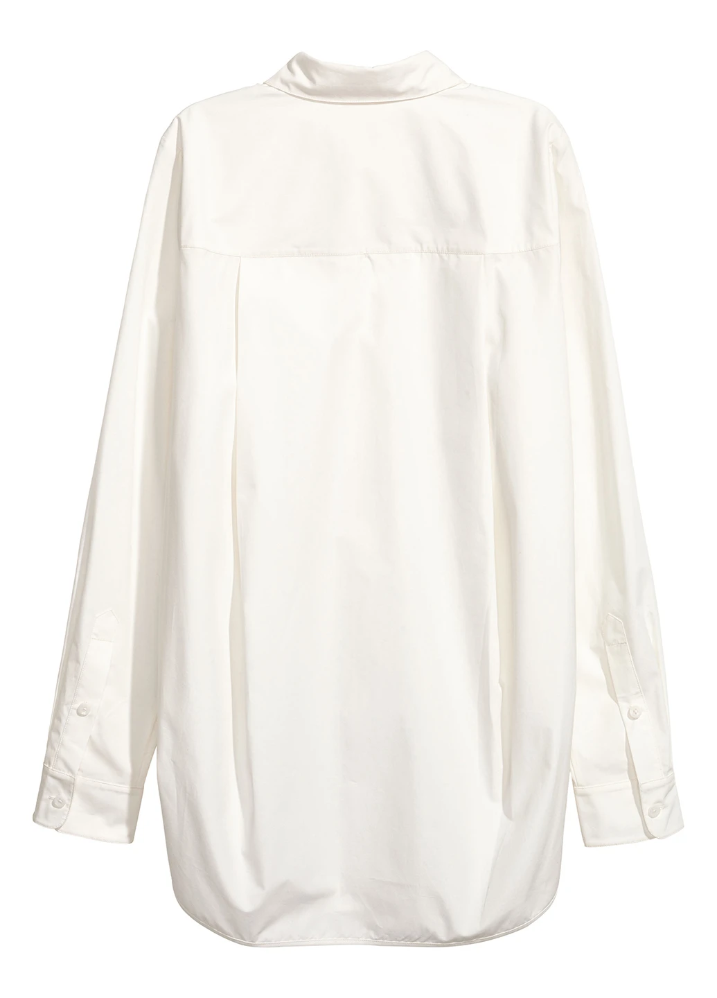 Белая кэжуал рубашка H&M Studio