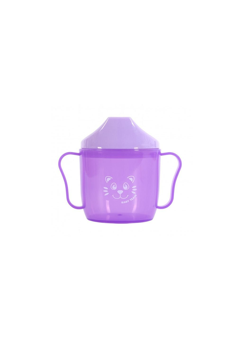 Поильник-непроливайка зі спаутом фіолетова 180 мл Baby Team (252250690)