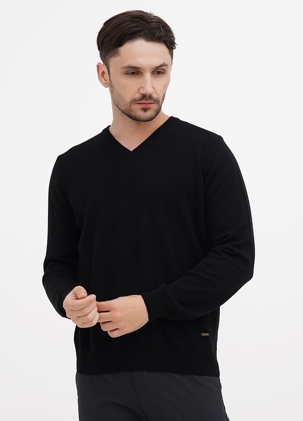 Чорний демісезонний пуловер пуловер Liu Jo