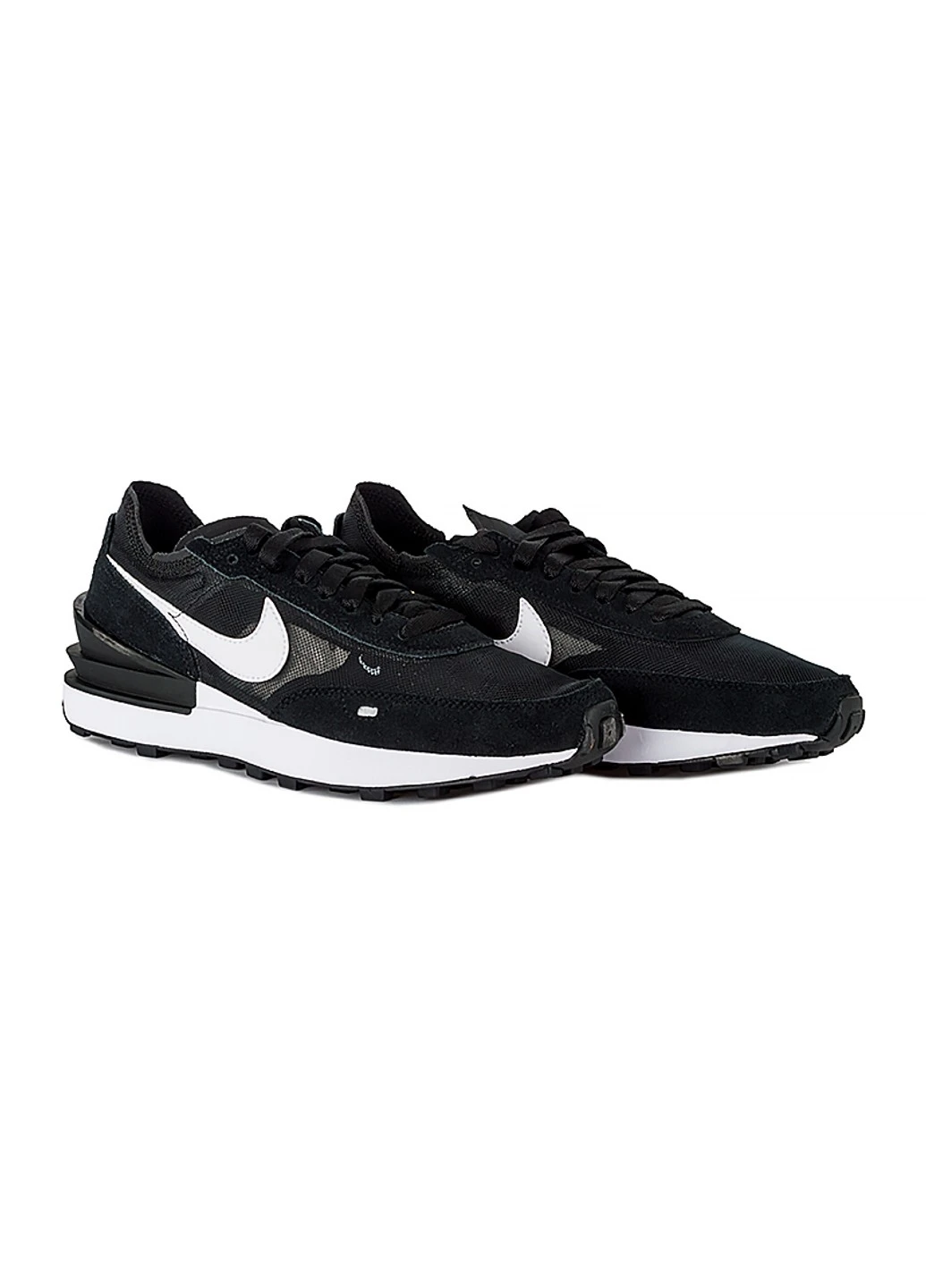 Кросівки WAFFLE ONE Nike чорні демісезони (254669691)