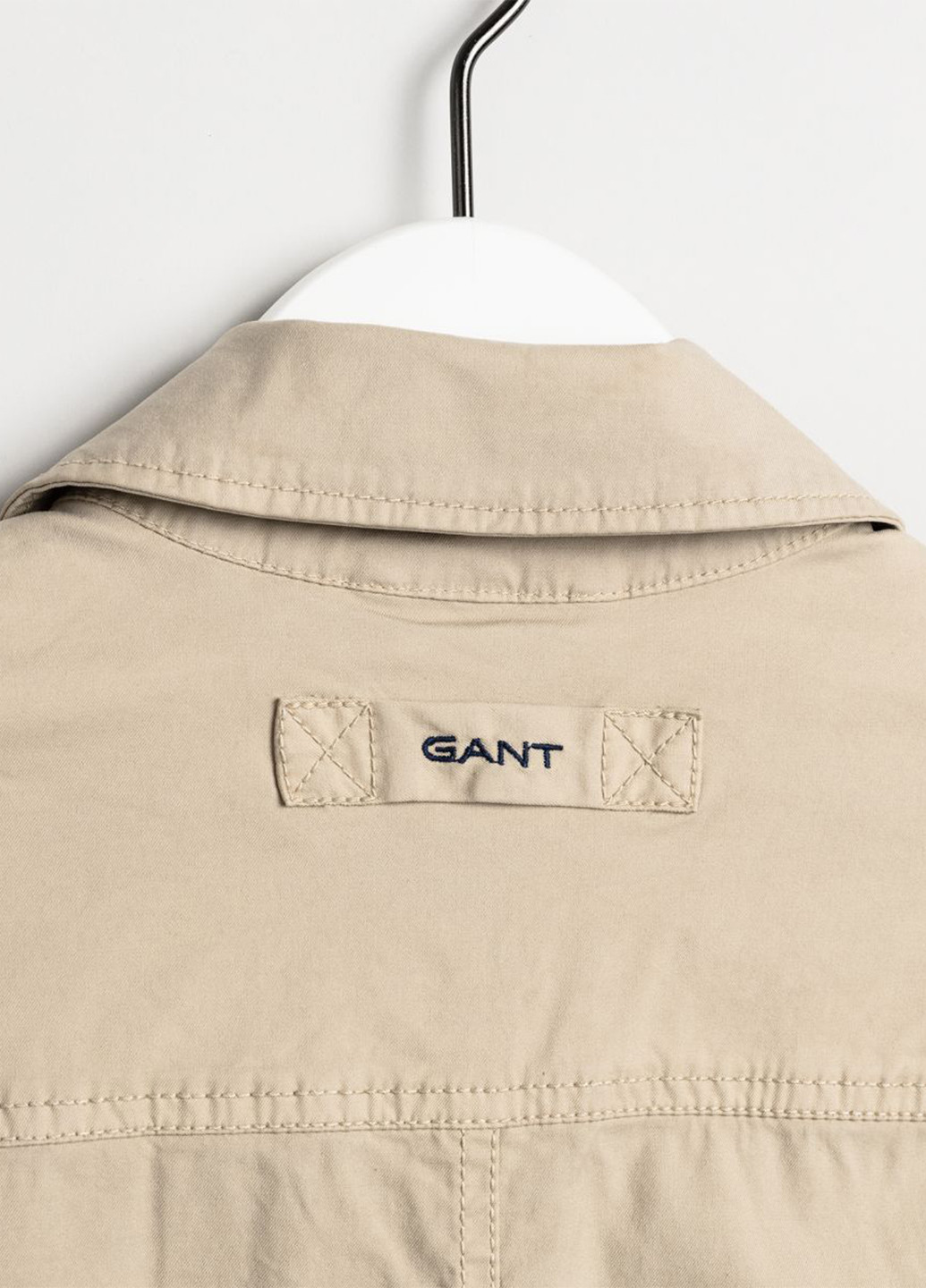 Бежева демісезонна куртка Gant