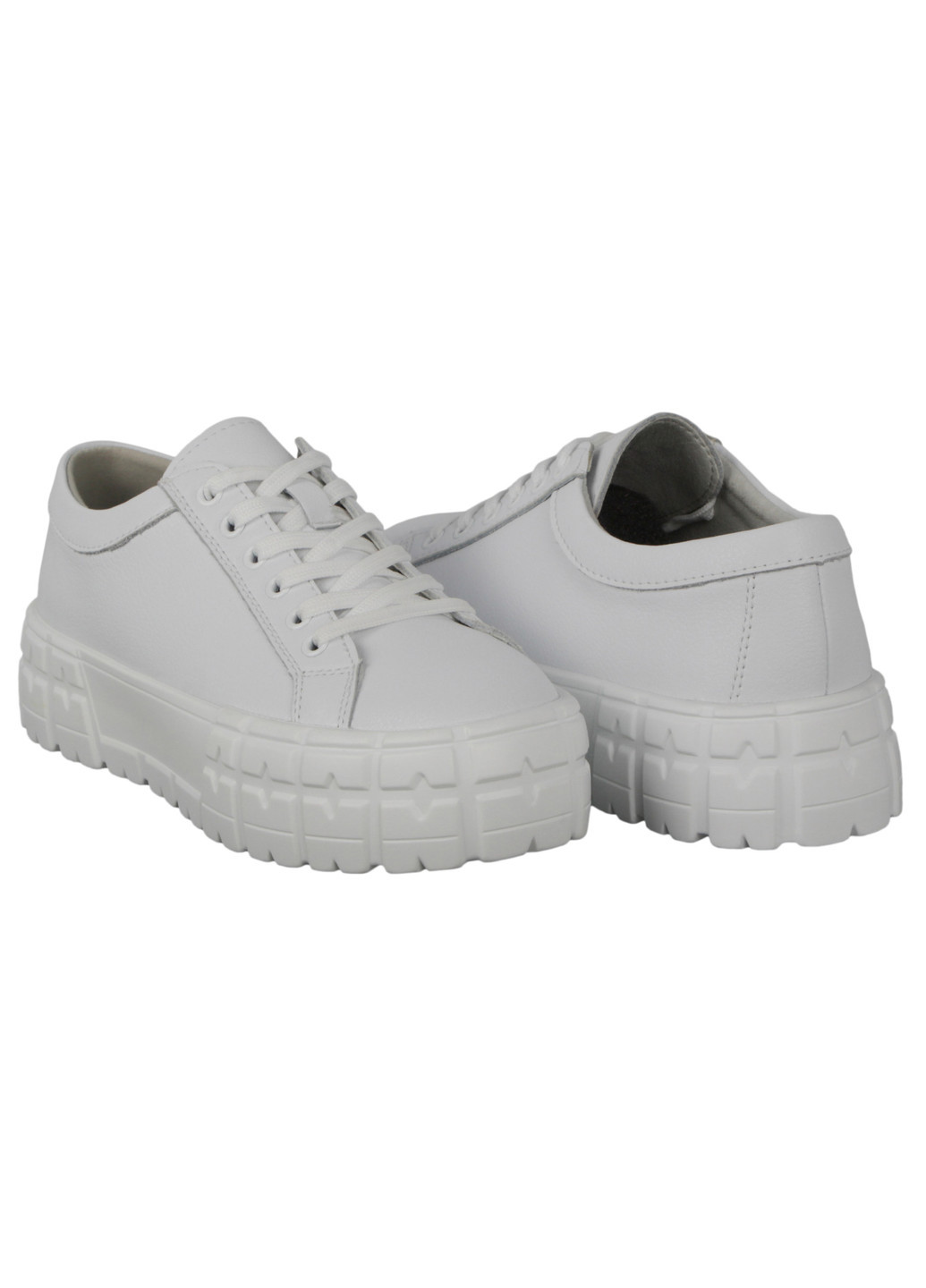 Белые демисезонные женские кроссовки 197897 Lifexpert