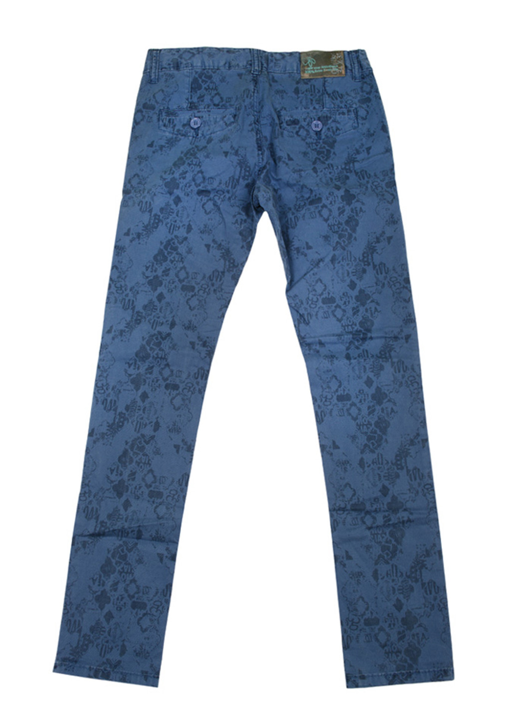 Синие кэжуал демисезонные брюки Street Gang