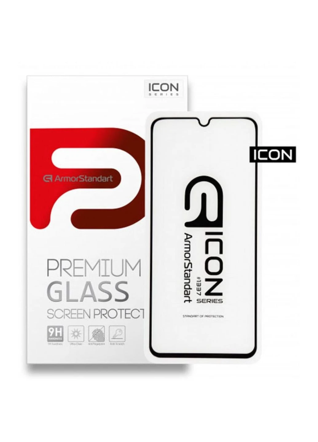 Скло захисне Icon Huawei Y6p Black (ARM56792) ArmorStandart (252368957)