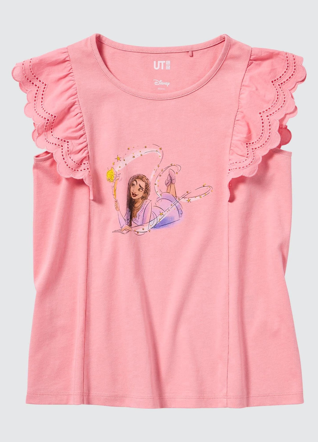 Рожева літня футболка Uniqlo