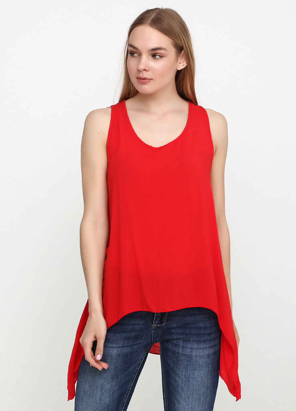 Красная блуза Fashion