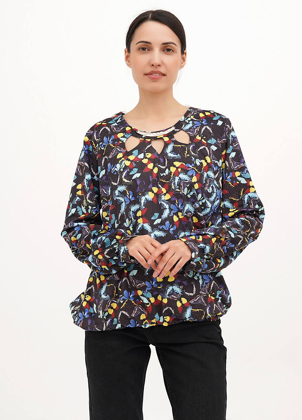 Комбинированная блуза Imperial