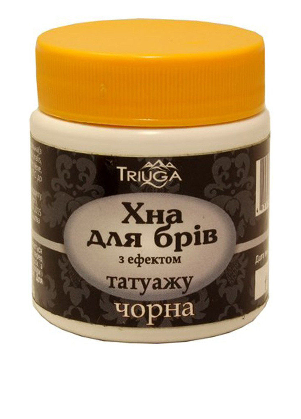 Хна для бровей (черная с эффектом татуажа), 20 г Triuga Herbal (74511710)