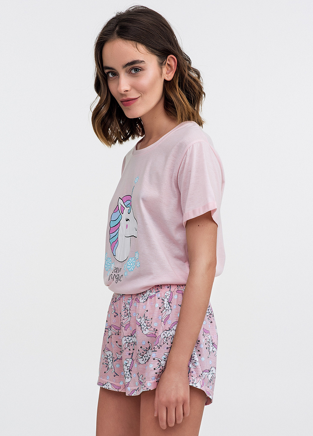 Розовая всесезон пижама befree