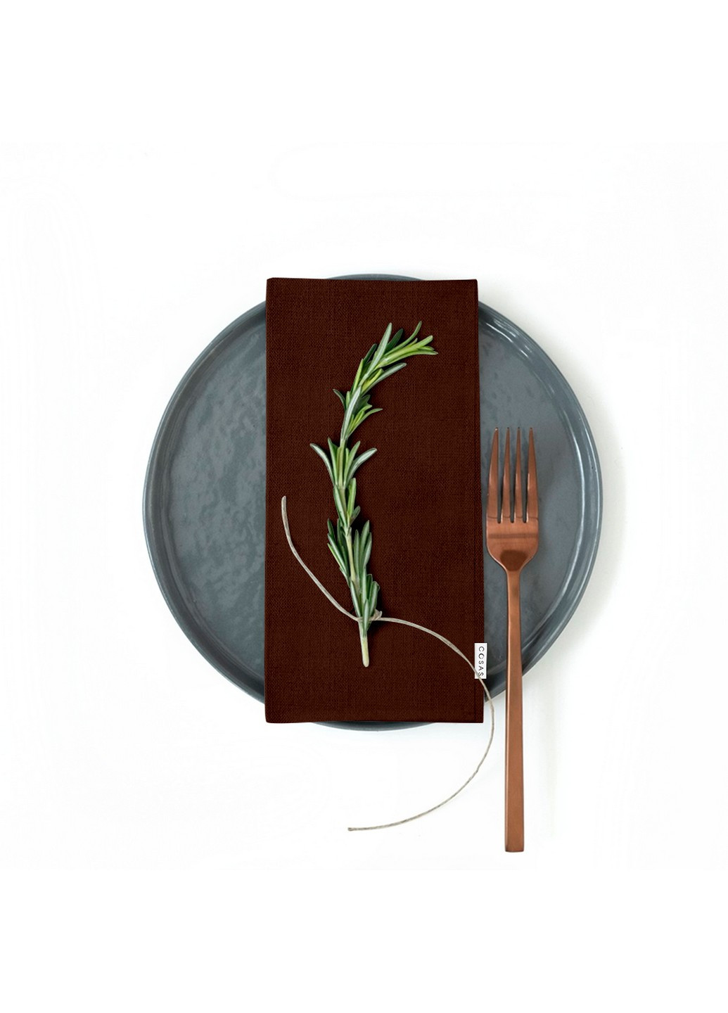 Набір з 2-х серветок 30х30 Satin Chocolate (4822052066829) Cosas (252470978)