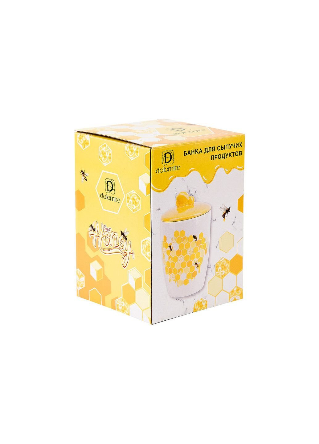 Банка для зберігання Bona Di Honey DM790-HN 550 мл No Brand (253625716)