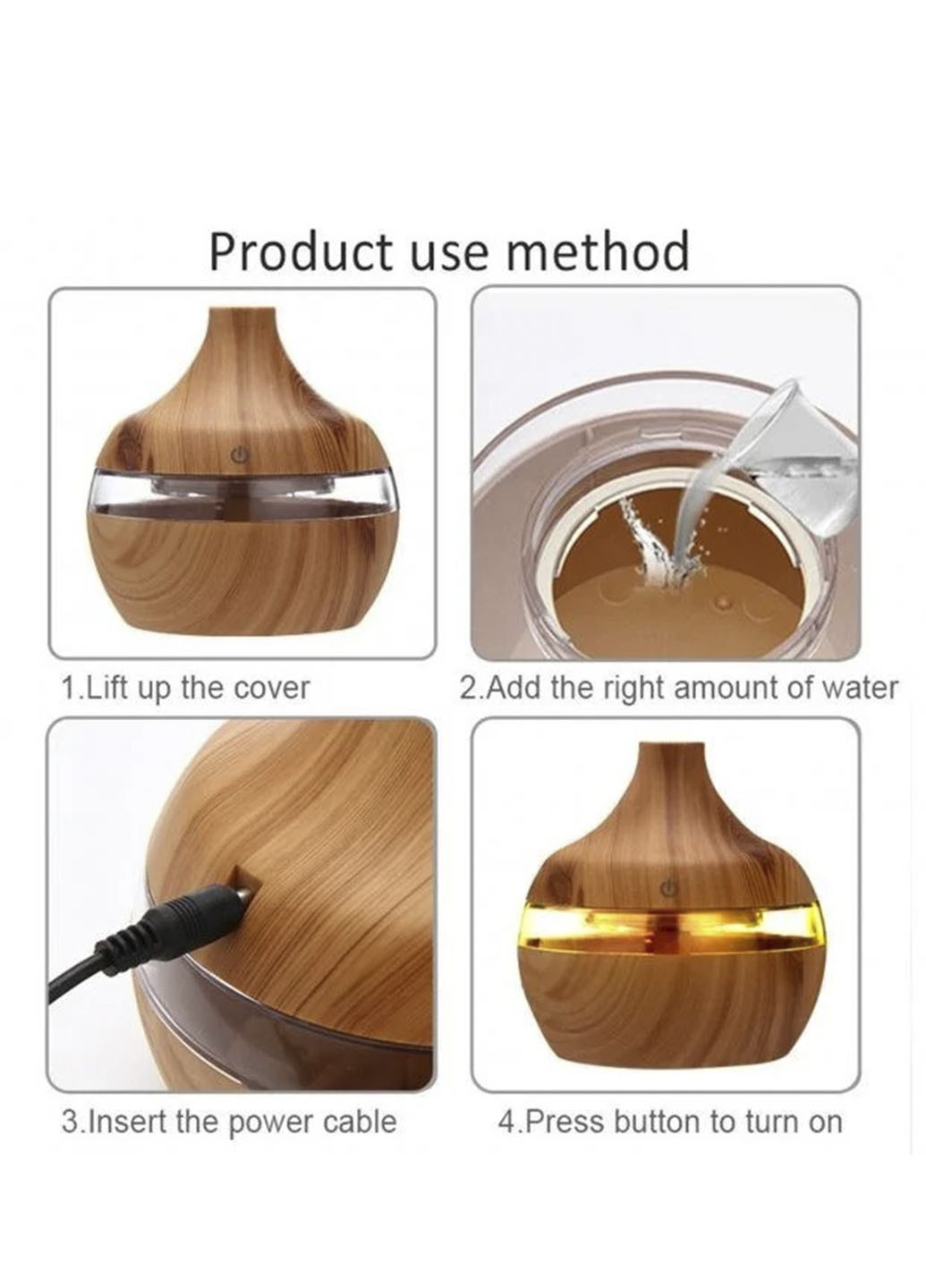 Зволожувач повітря аромадифузорHumidifier арома лампа, дифузор Humidifier (251449913)