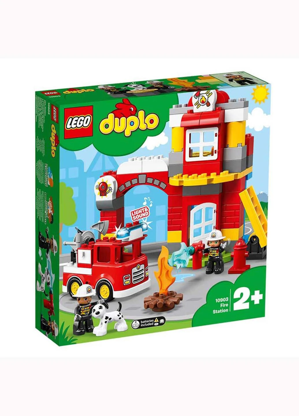 Конструктор Lego DUPLO Городок Пожарное депо 76 деталей (207383006)