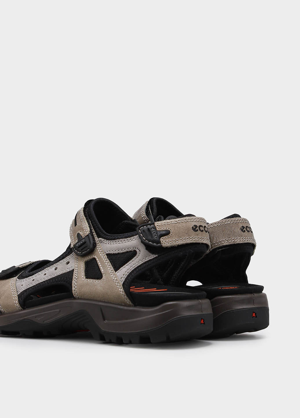 Спортивные, Кэжуал сандалии Ecco на липучке