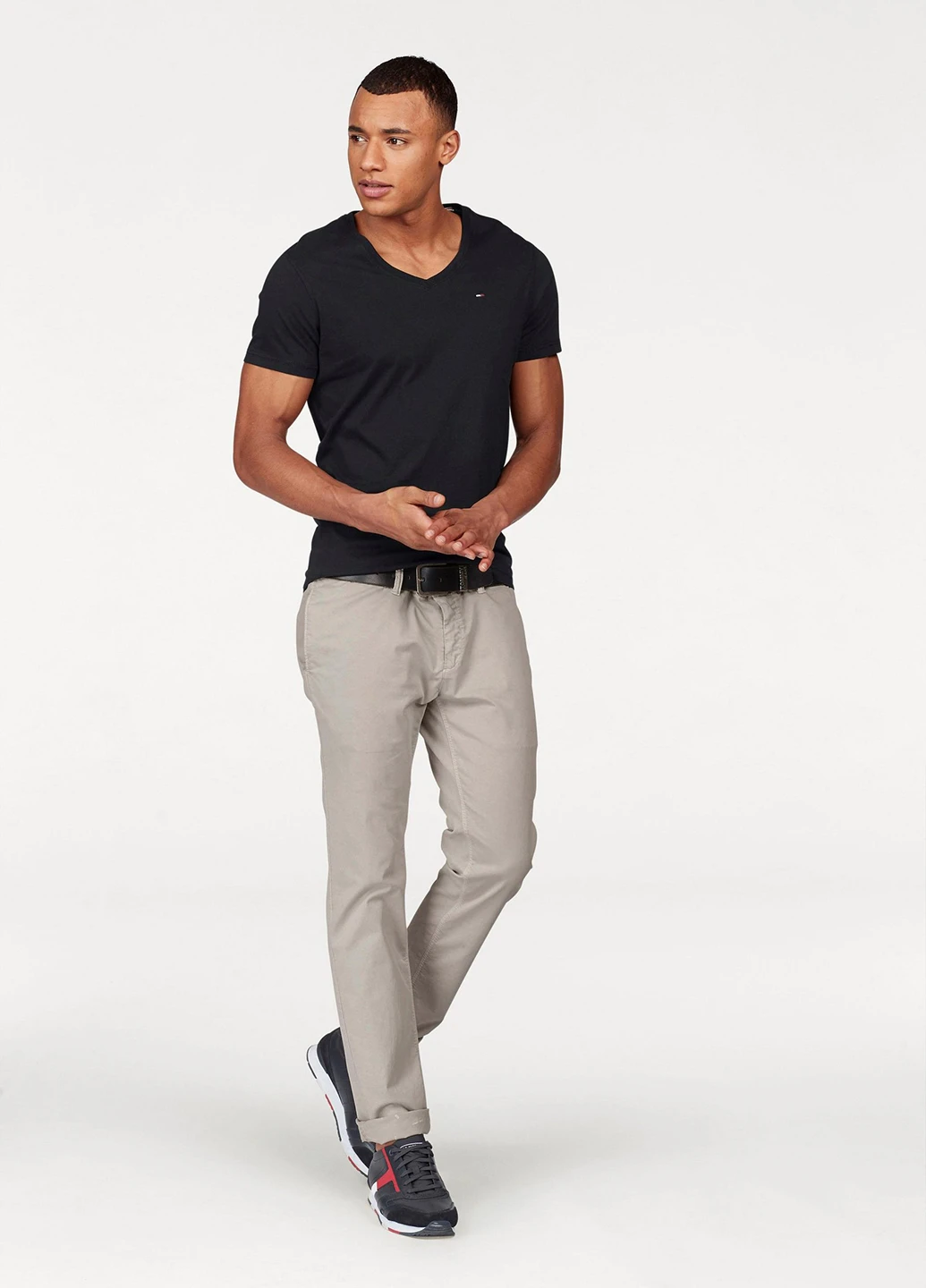 Черная футболка Tommy Jeans