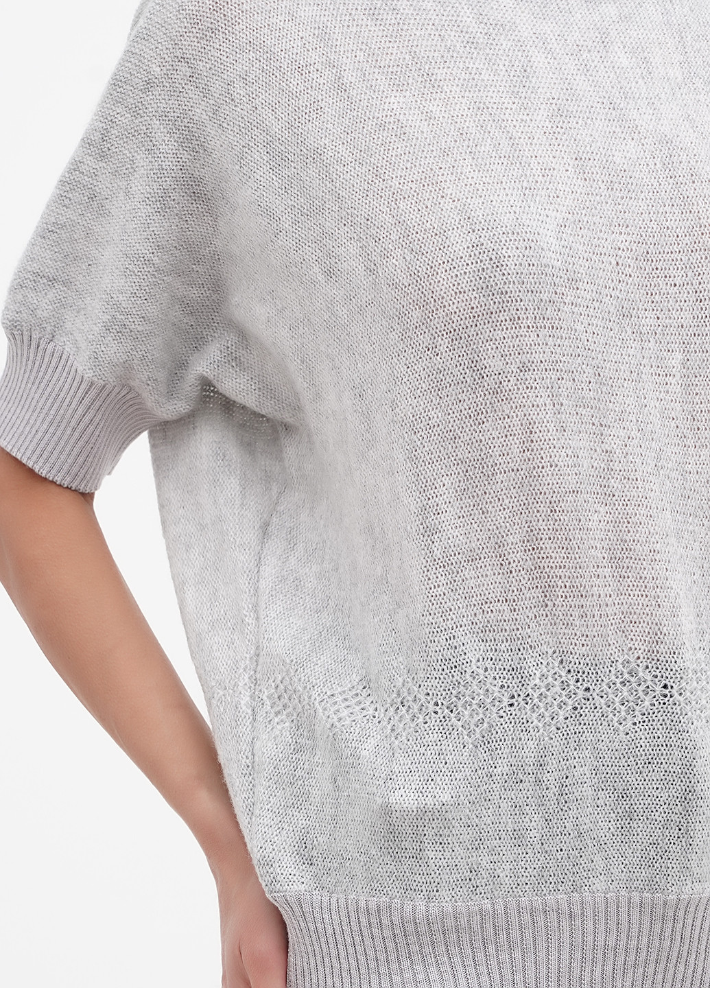 Светло-серый демисезонный джемпер Only Women