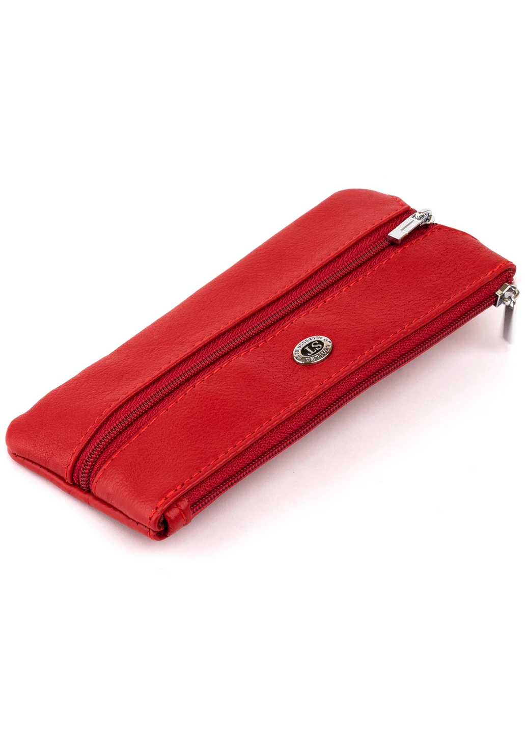 Жіночий шкіряний гаманець-ключниця 15,5х7х0,5 см st leather (229458701)