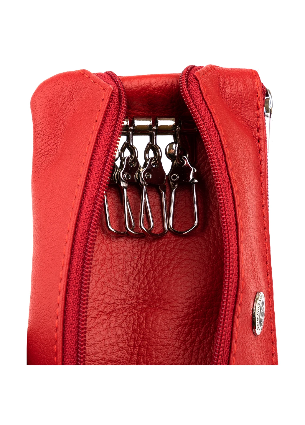 Жіночий шкіряний гаманець-ключниця 15,5х7х0,5 см st leather (229458701)