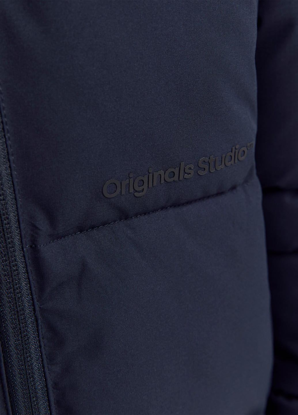 Темно-синя зимня куртка Jack & Jones