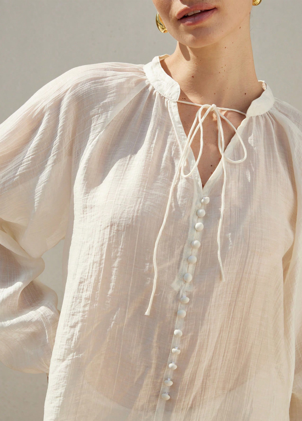 Белая блуза SHEIN