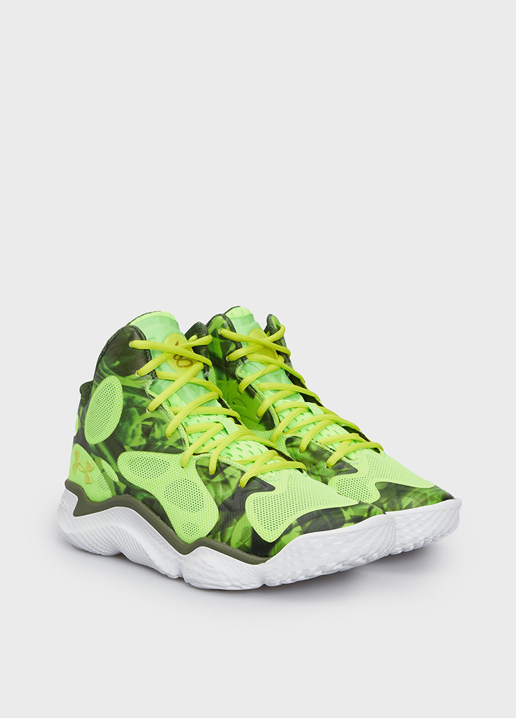 Зеленые всесезонные кроссовки Under Armour