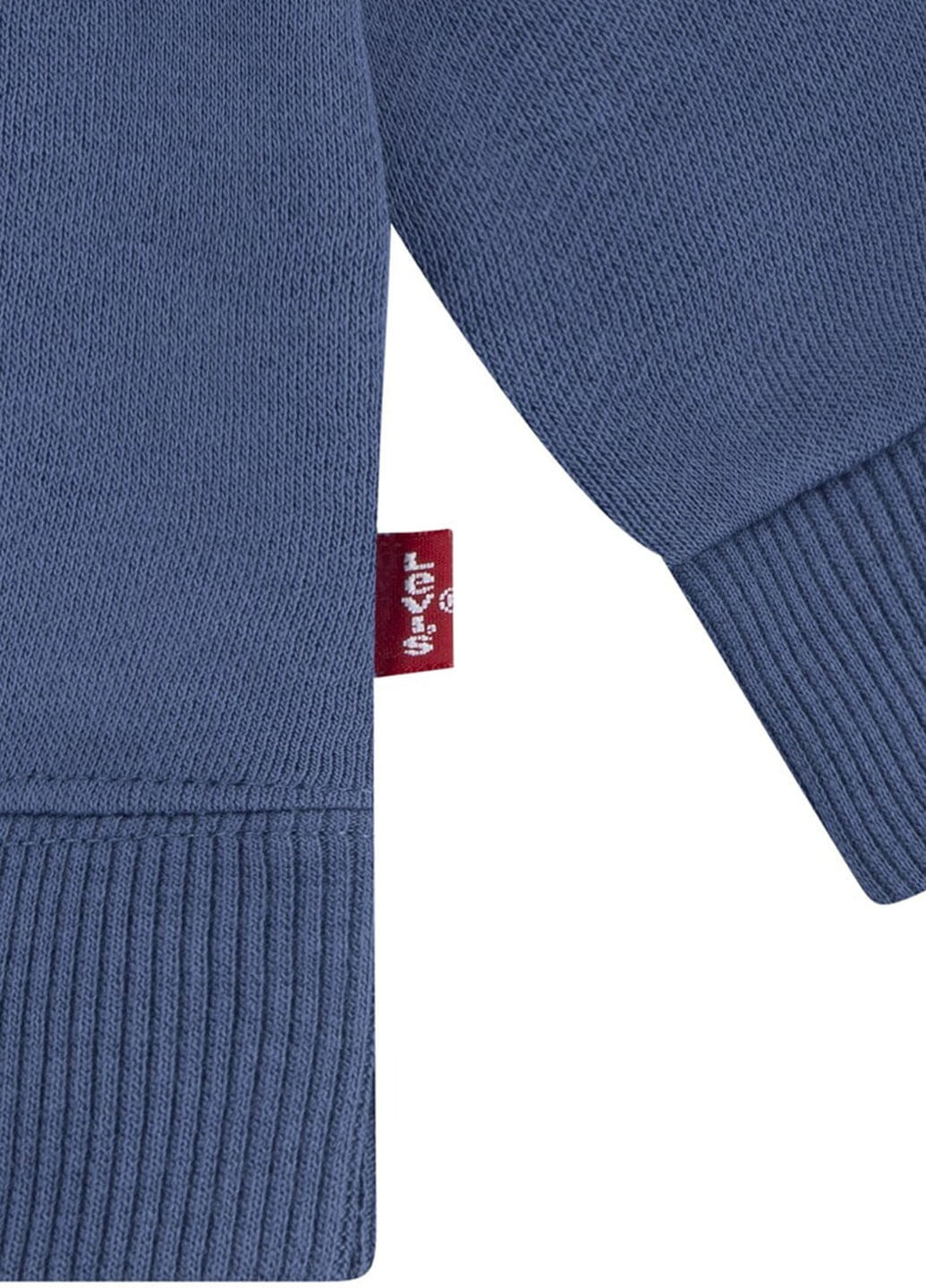 Сіро-синій демісезонний комплект (світшот, джинси) Levi's